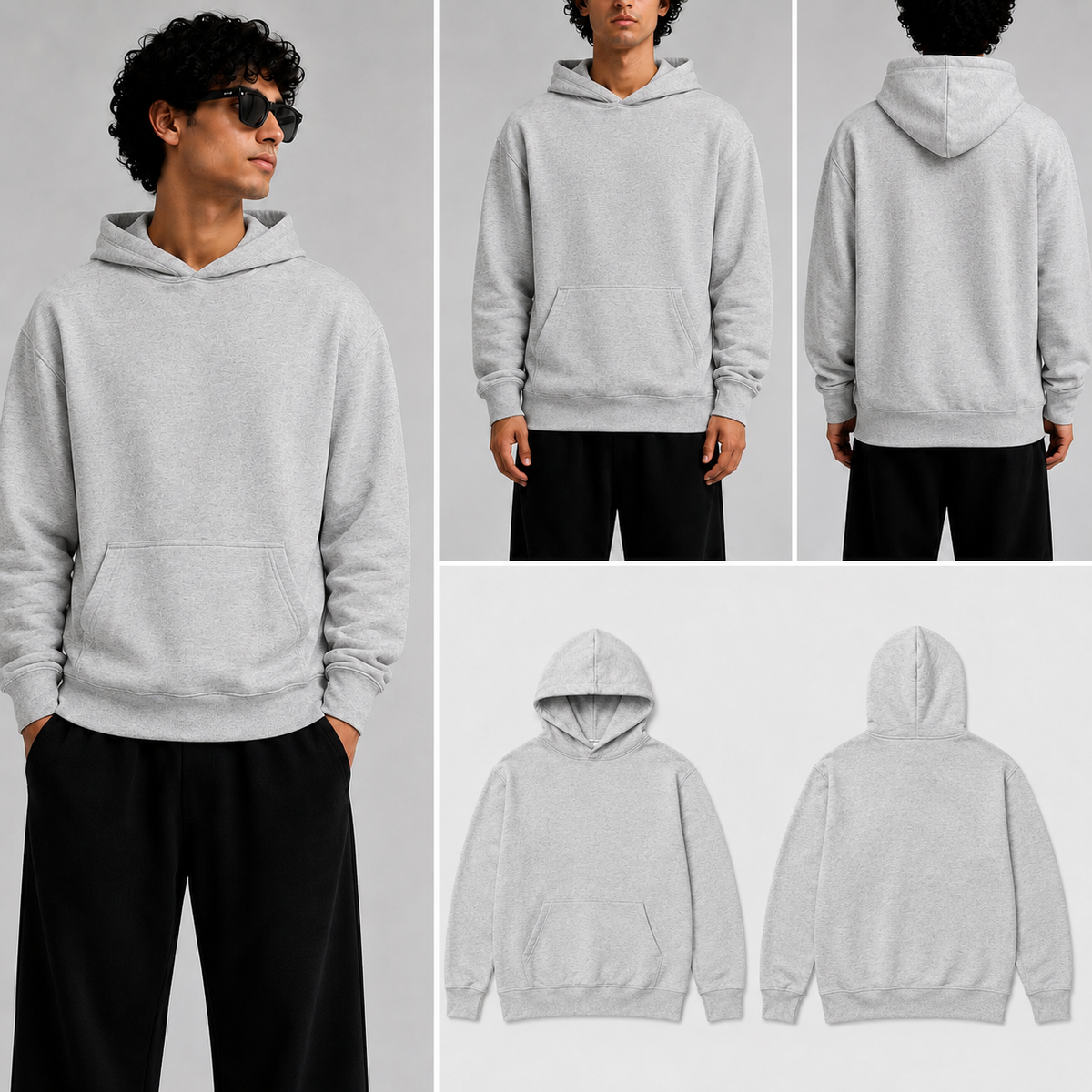 Plain Unisex Hoodie