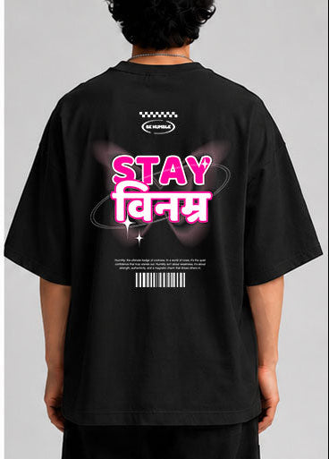 stay binamra Unisex Oversized Standard T-Shirt for man & women