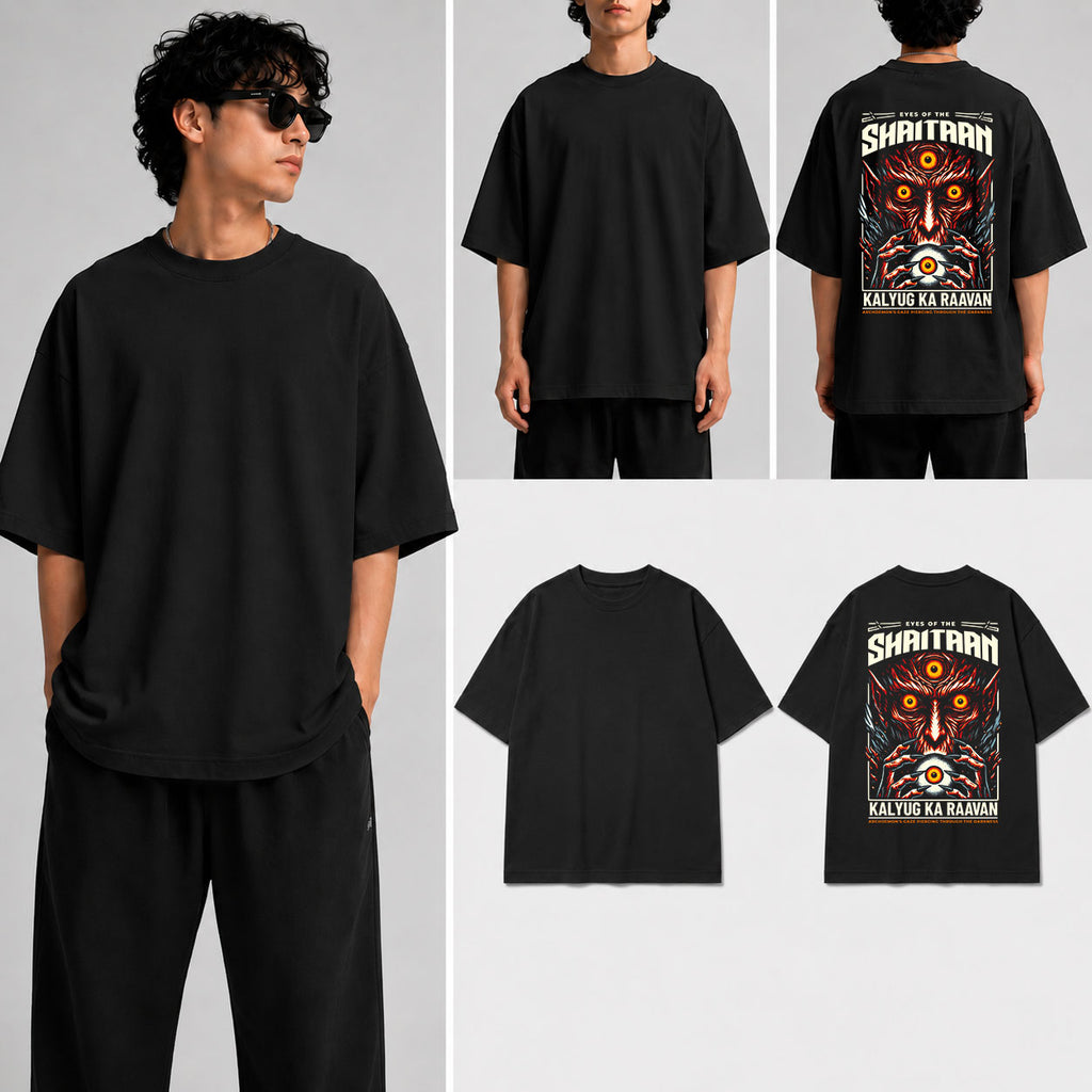 Shaitaan Unisex Oversized Standard T-Shirt for man & women