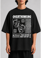 Overthinking Unisex Oversized Standard T-Shirt for man & women