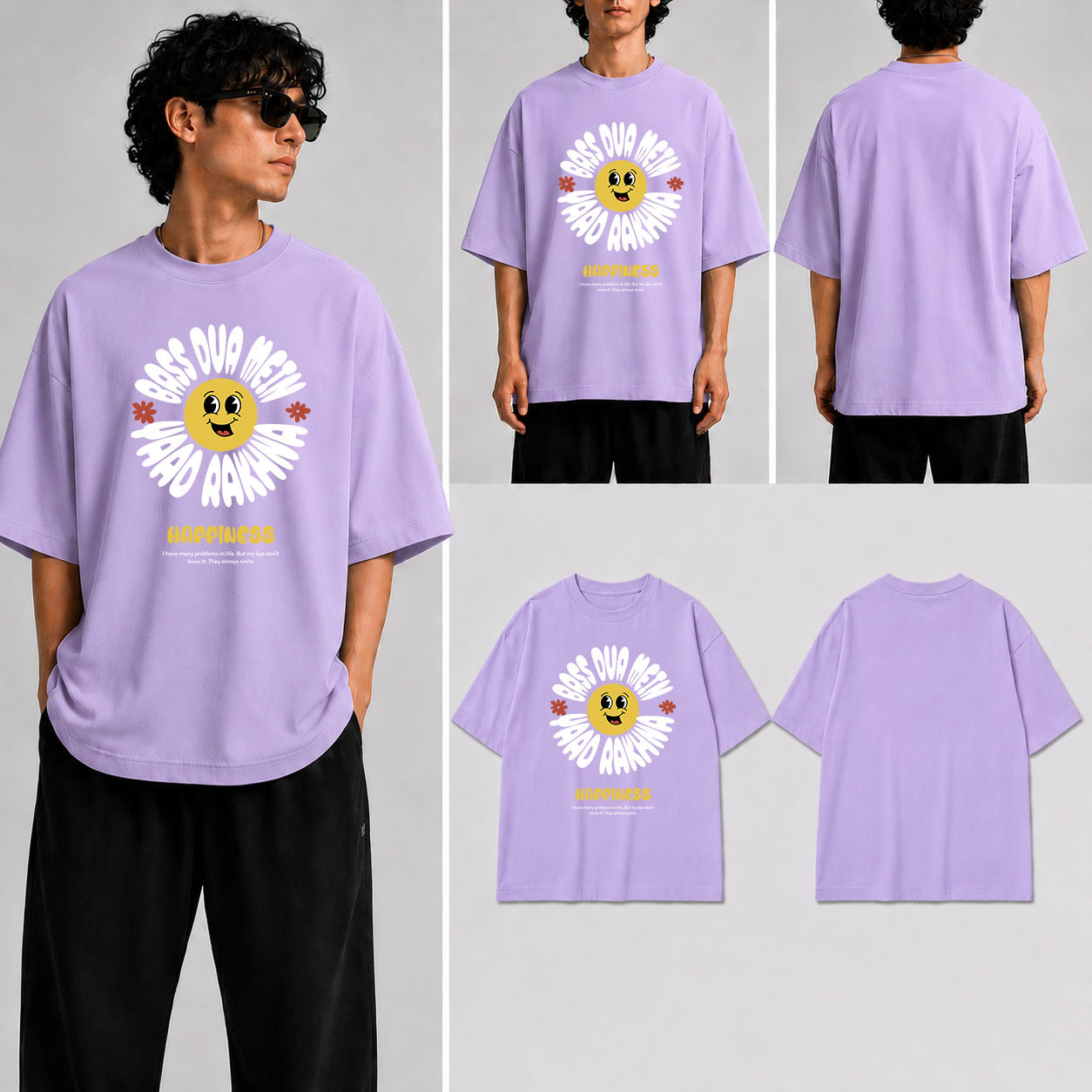 BASS DUA MEIN YAAD RAKHNA Unisex Oversized Standard T-Shirt for man & women