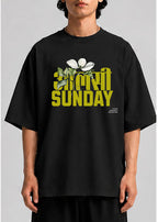 ALSHI SUNDAY Unisex Oversized Standard T-Shirt for man & women