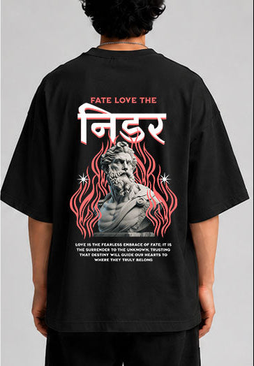 NIdar Unisex Oversized Standard T-Shirt for man & women