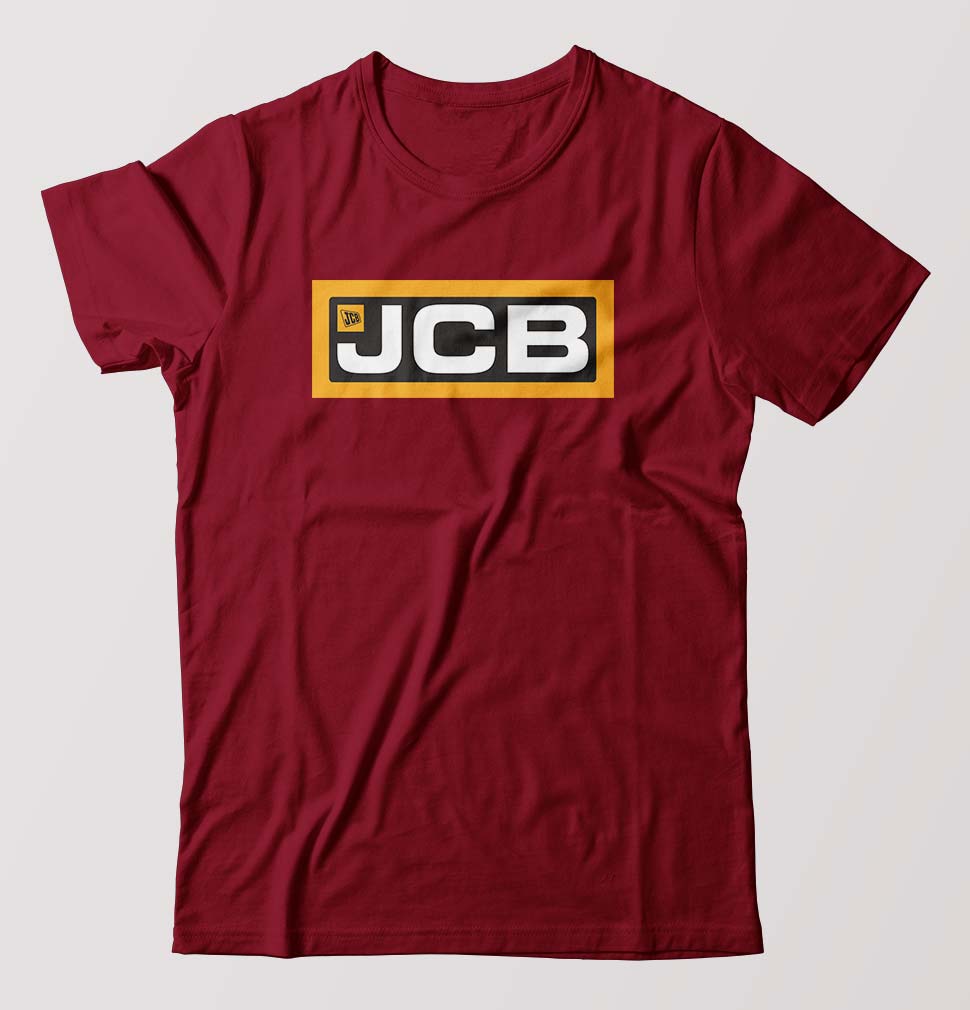 JCB Male Round Neck Half Sleeve T-Shirt