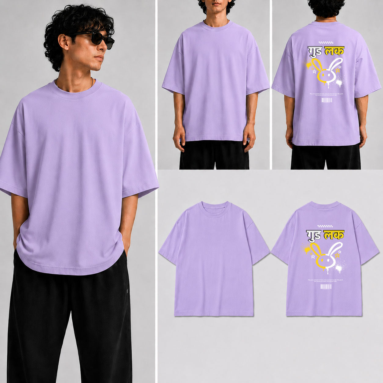 good luck  Unisex Oversized Standard T-Shirt for man & women