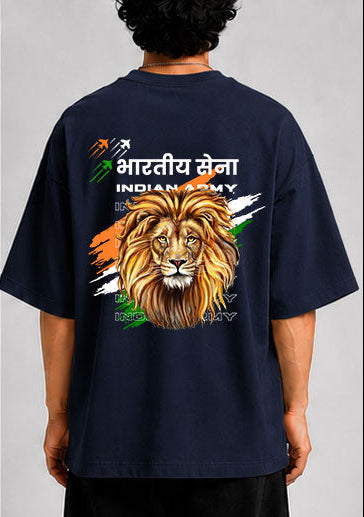 Bharatiya Sena Unisex Oversized Standard T-Shirt for man & women