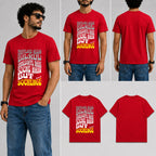 Matlab Sochenge.. Male Round Neck Half Sleeve T-Shirt