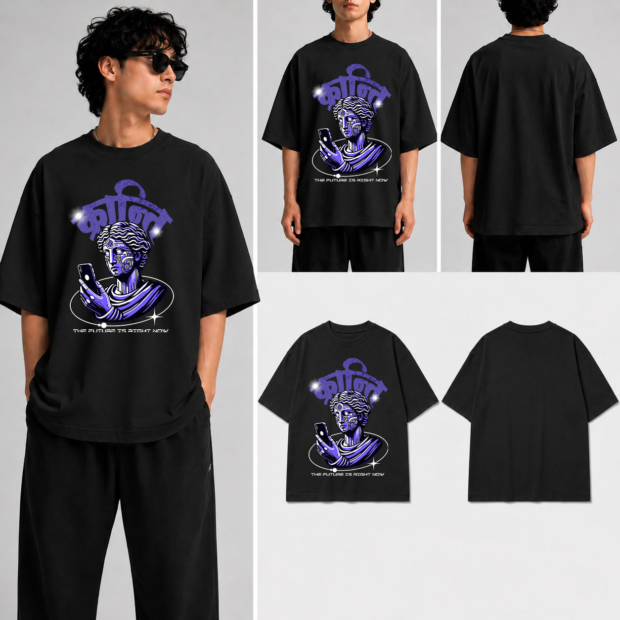 Kranti Unisex Oversized Standard T-Shirt for man & women