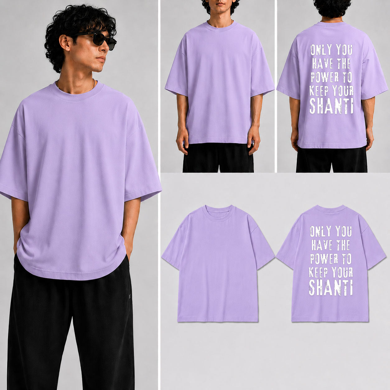 Keep your Shanti Unisex Oversized Standard T-Shirt for man & women