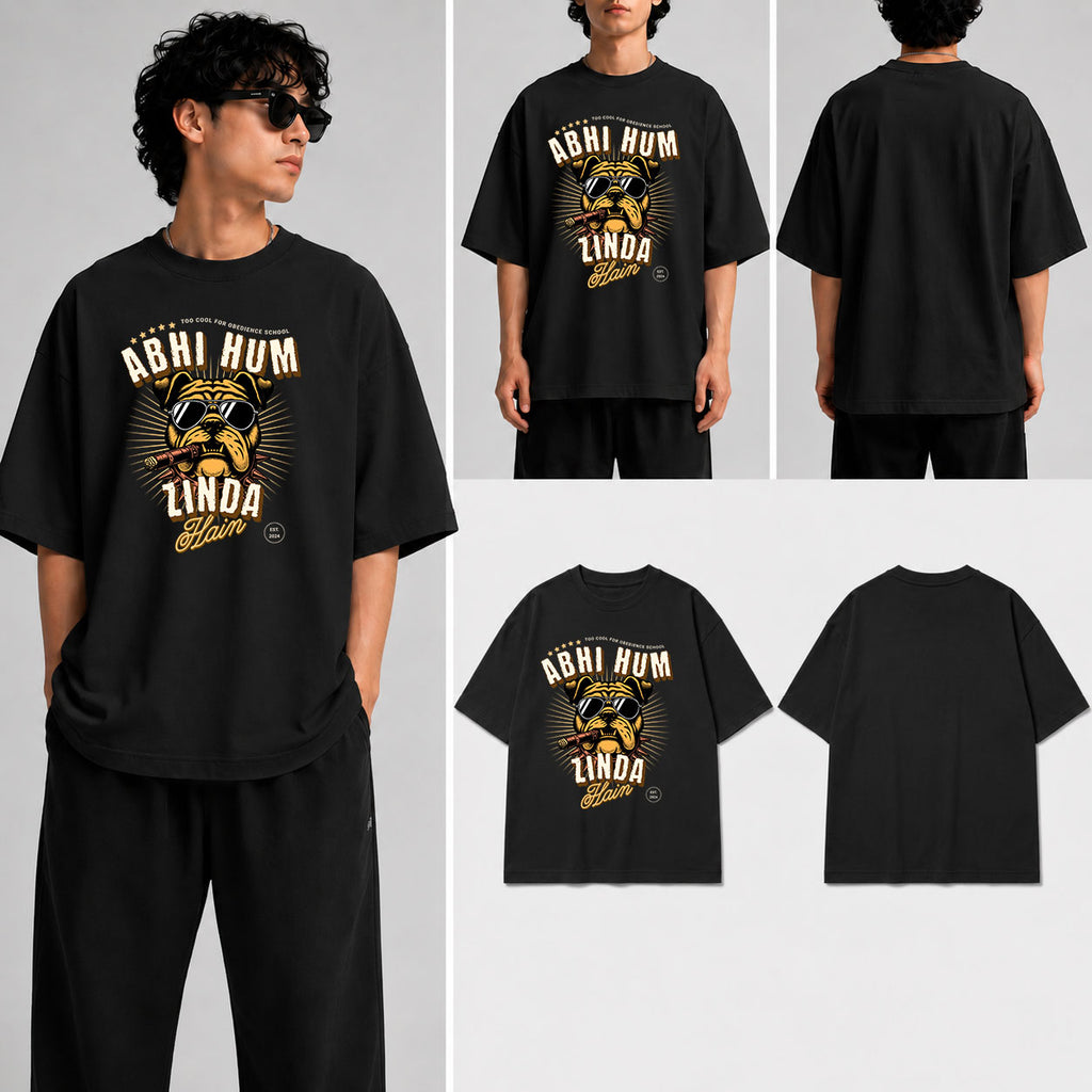 Abhi Hum Zinda Hain Unisex Oversized Standard T-Shirt for man & women