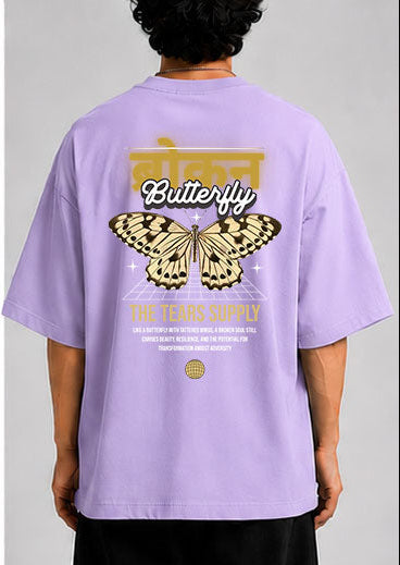 Broken Butterfly Unisex Oversized Standard T-Shirt for man & women