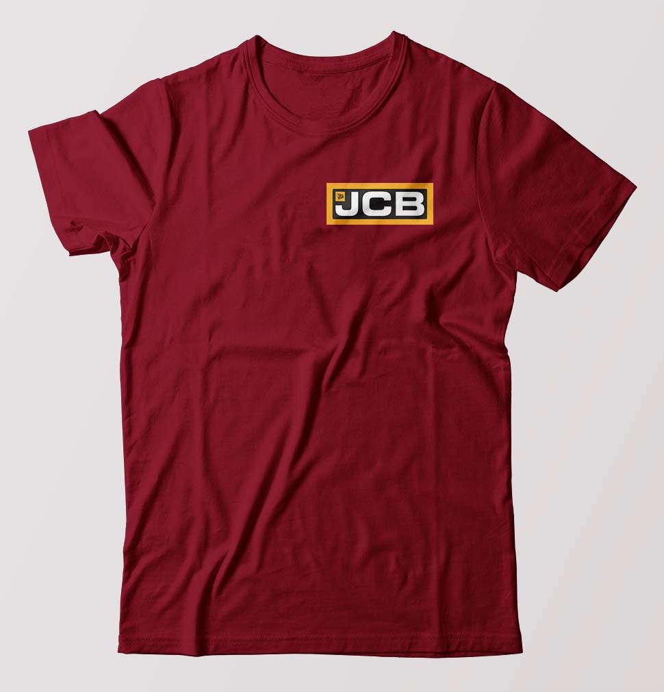 JCB Male Round Neck Half Sleeve T-Shirt