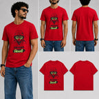 HACKER BILLI Male Round Neck Half Sleeve T-Shirt