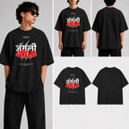 JUNGLEE Unisex Oversized Standard T-Shirt for man & women