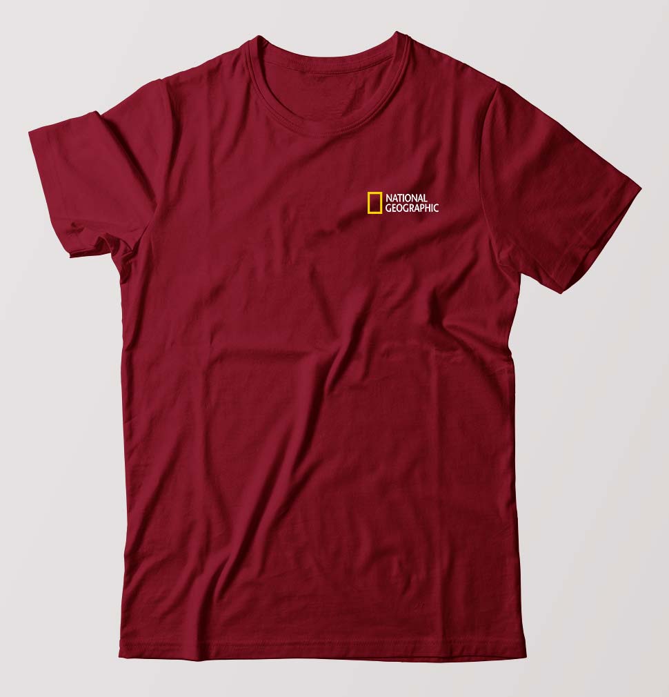 National Geographic Male Round Neck Half Sleeve T-Shirt