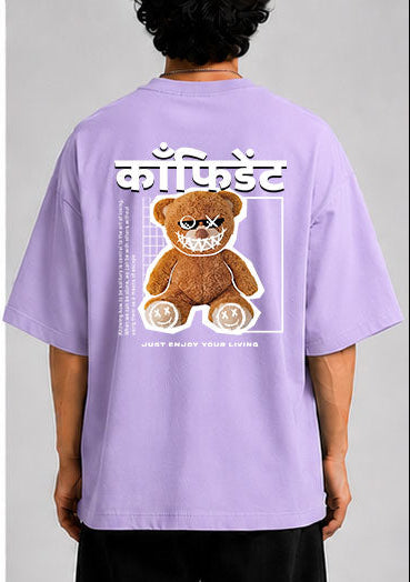 कॉंफिडेंट Unisex Oversized Standard T-Shirt for man & women
