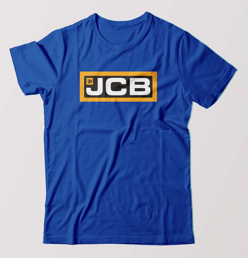 JCB Male Round Neck Half Sleeve T-Shirt