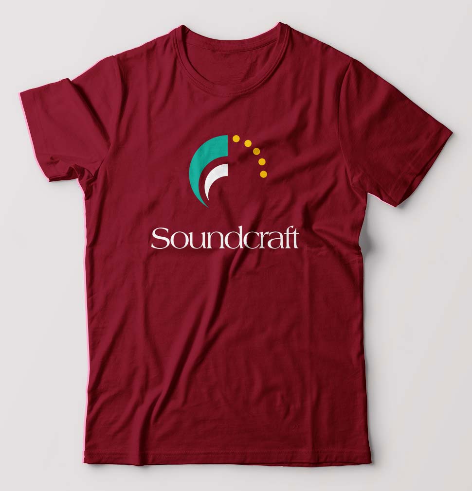 Soundcraft Male Round Neck Half Sleeve T-Shirt