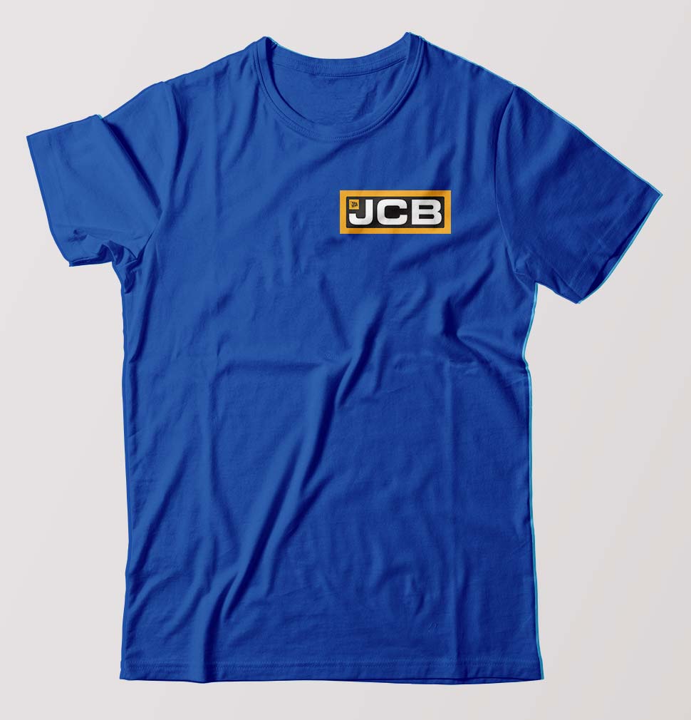 JCB Male Round Neck Half Sleeve T-Shirt