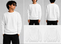 Plain White Unisex Sweatshirts for man & women