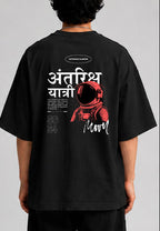 Antariksh Yatri Unisex Oversized Standard T-Shirt for man & women