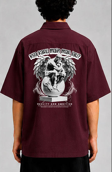 meri koi feelings nahi hai  Unisex Oversized Shirt for man & women