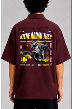 Kitne Aadmi The Unisex Oversized Shirt for man & women