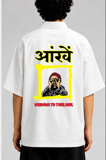 Aankhen Unisex Oversized Shirt for man & women
