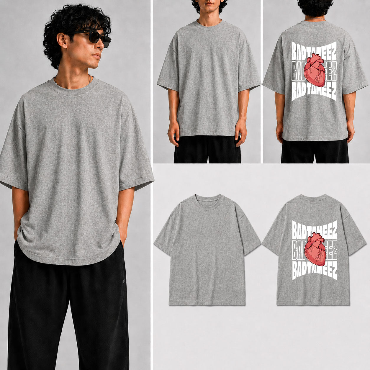 Badtameez Dil Unisex Oversized Standard T-Shirt for man & women