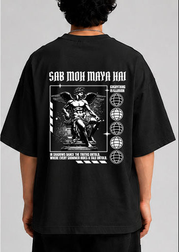 Sab Moh Maya Hai Unisex Oversized Standard T-Shirt for man & women