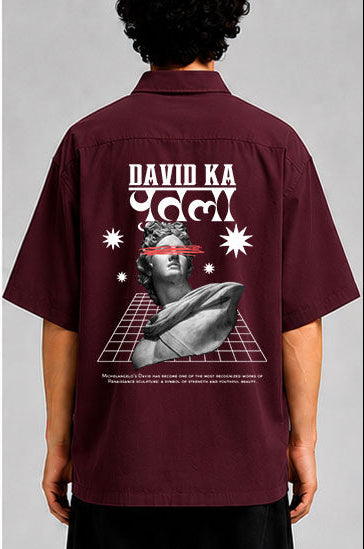 DAVID KA PUTLA Unisex Oversized Shirt for man & women