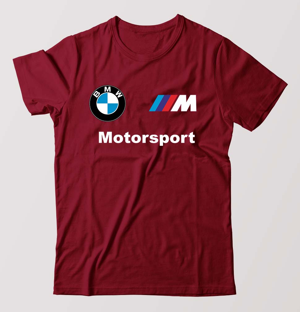 BMW Motersport Male Round Neck Half Sleeve T-Shirt