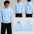 Plain Baby Blue Unisex Hoodie for man & women