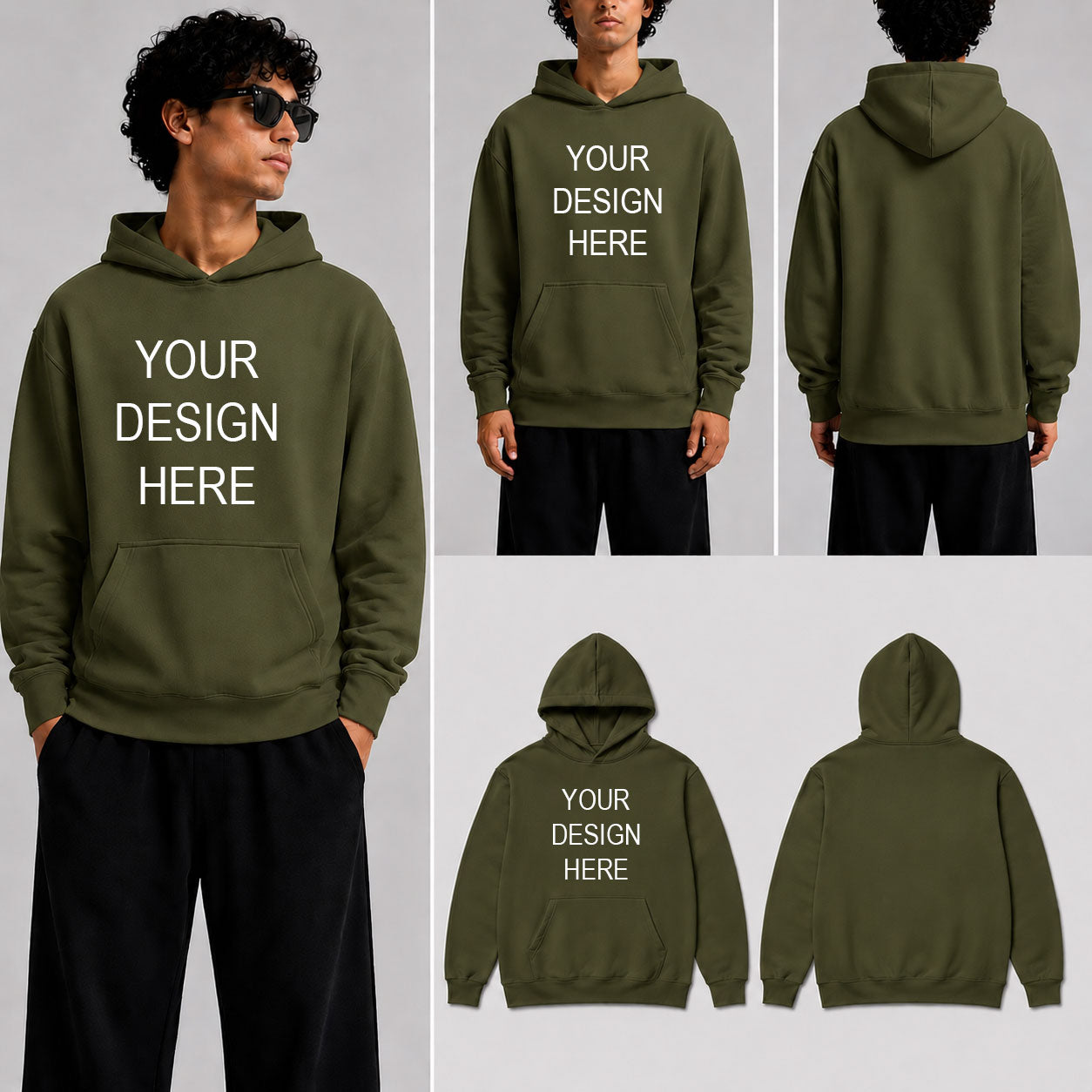 Customized Custom Personalized Unisex Hoodie for man & women