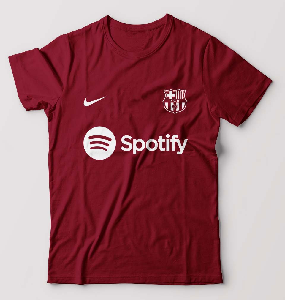 Barcelona 2022-23 Male Round Neck Half Sleeve T-Shirt
