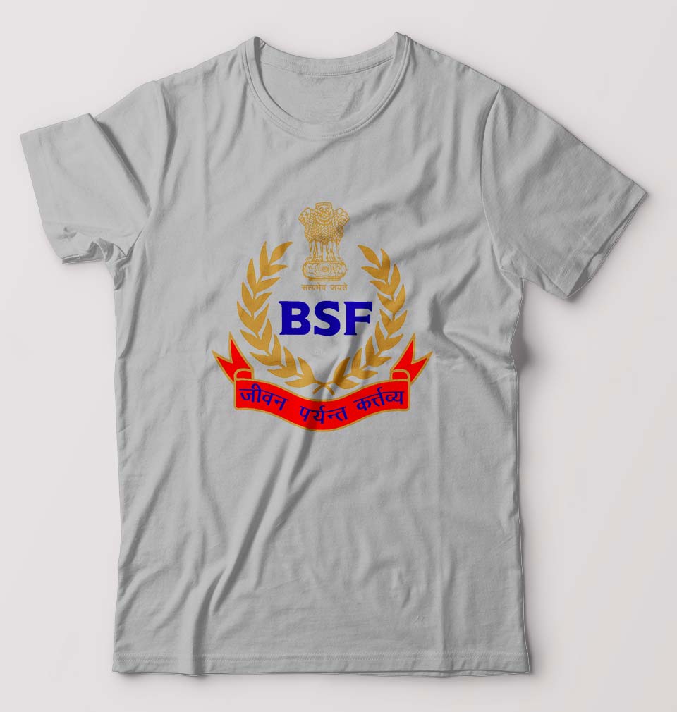 BSF Army Male Round Neck Half Sleeve T-Shirt