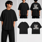 STAY JUNGLI Unisex Oversized Standard T-Shirt for man & women