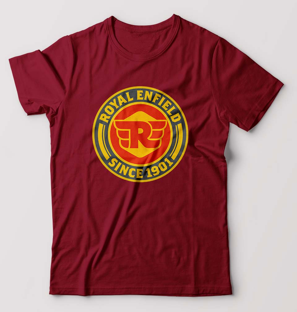 Royal Enfield Male Round Neck Half Sleeve T-Shirt