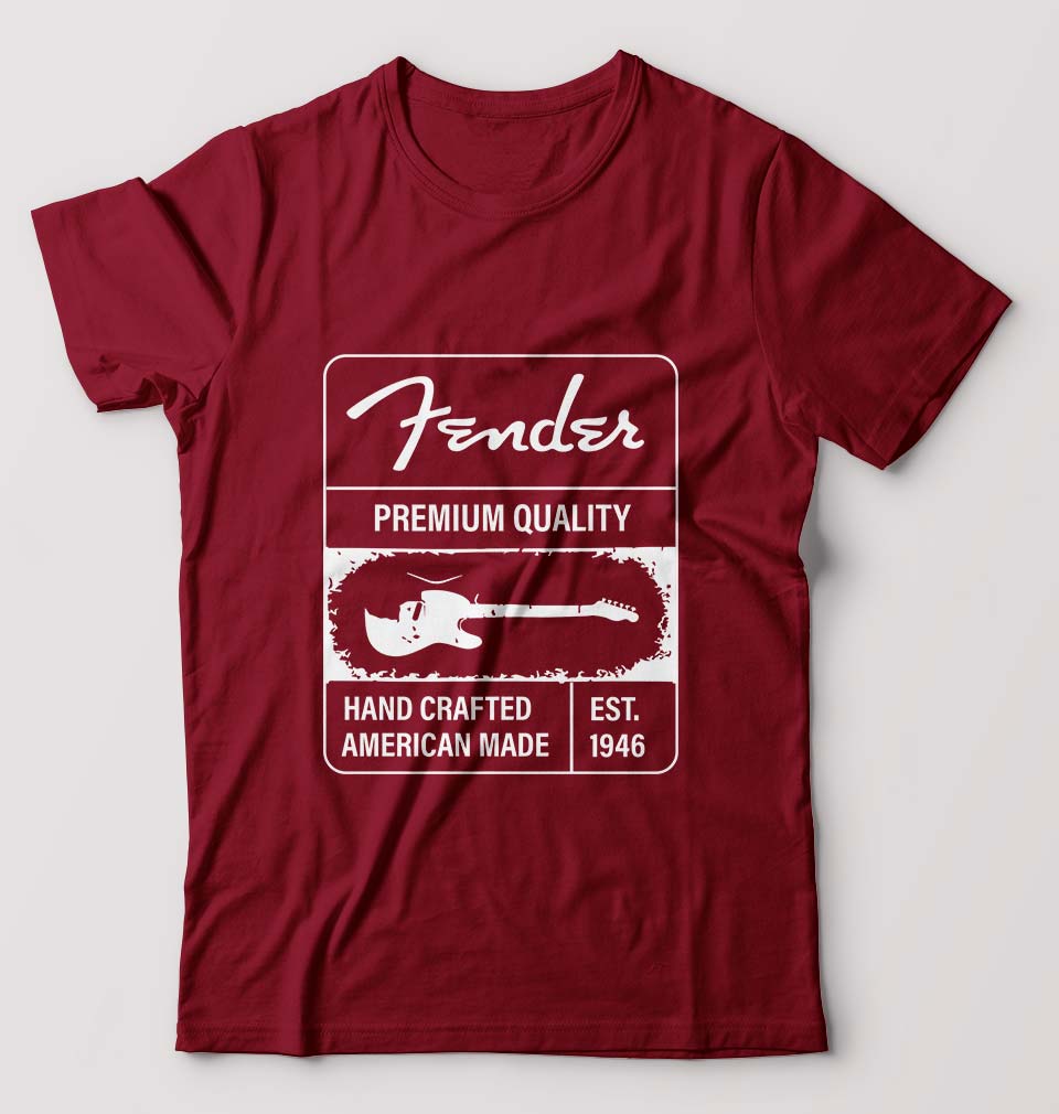 Fender Male Round Neck Half Sleeve T-Shirt