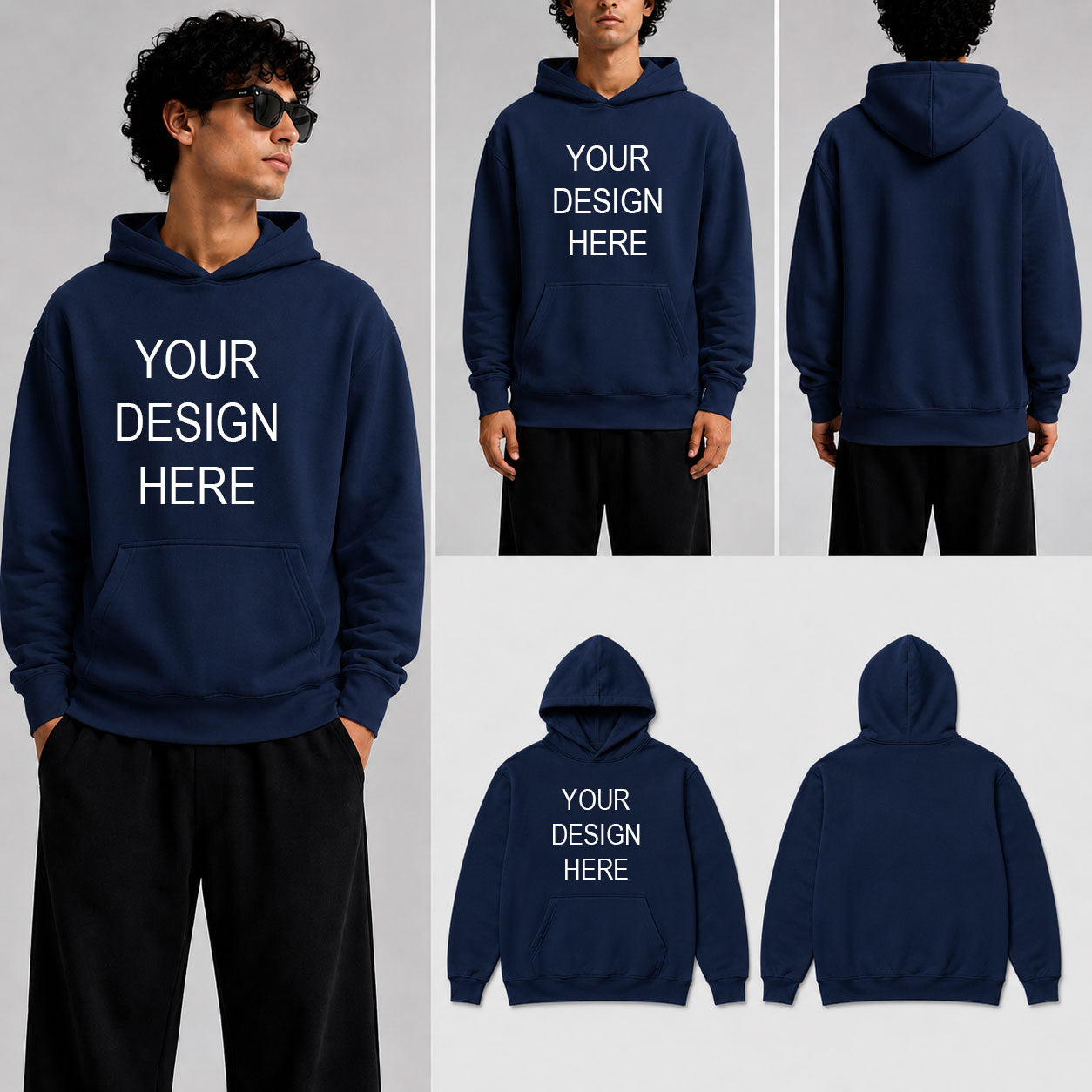 Customized Custom Personalized Unisex Hoodie for man & women