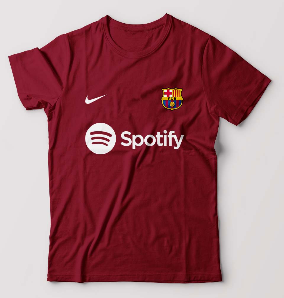 Barcelona 2022-23 Male Round Neck Half Sleeve T-Shirt