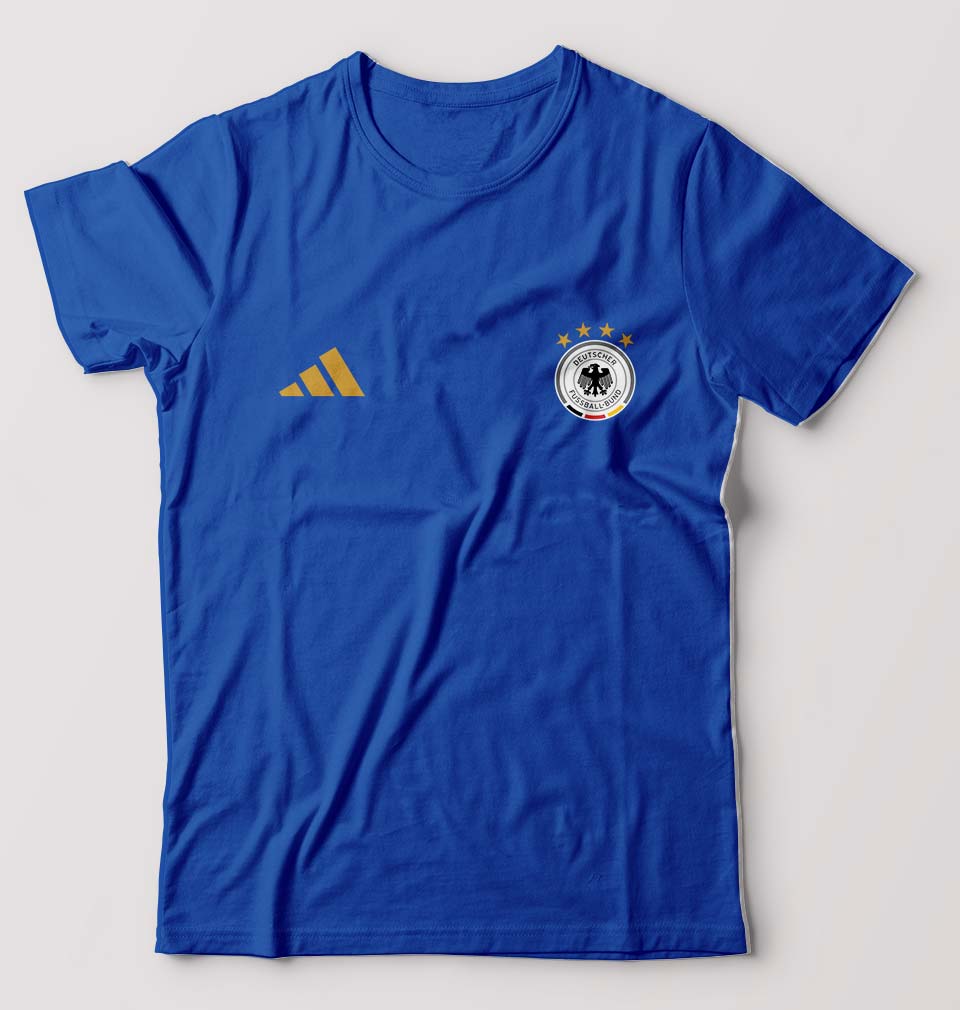 Germany Football Male Round Neck Half Sleeve T-Shirt