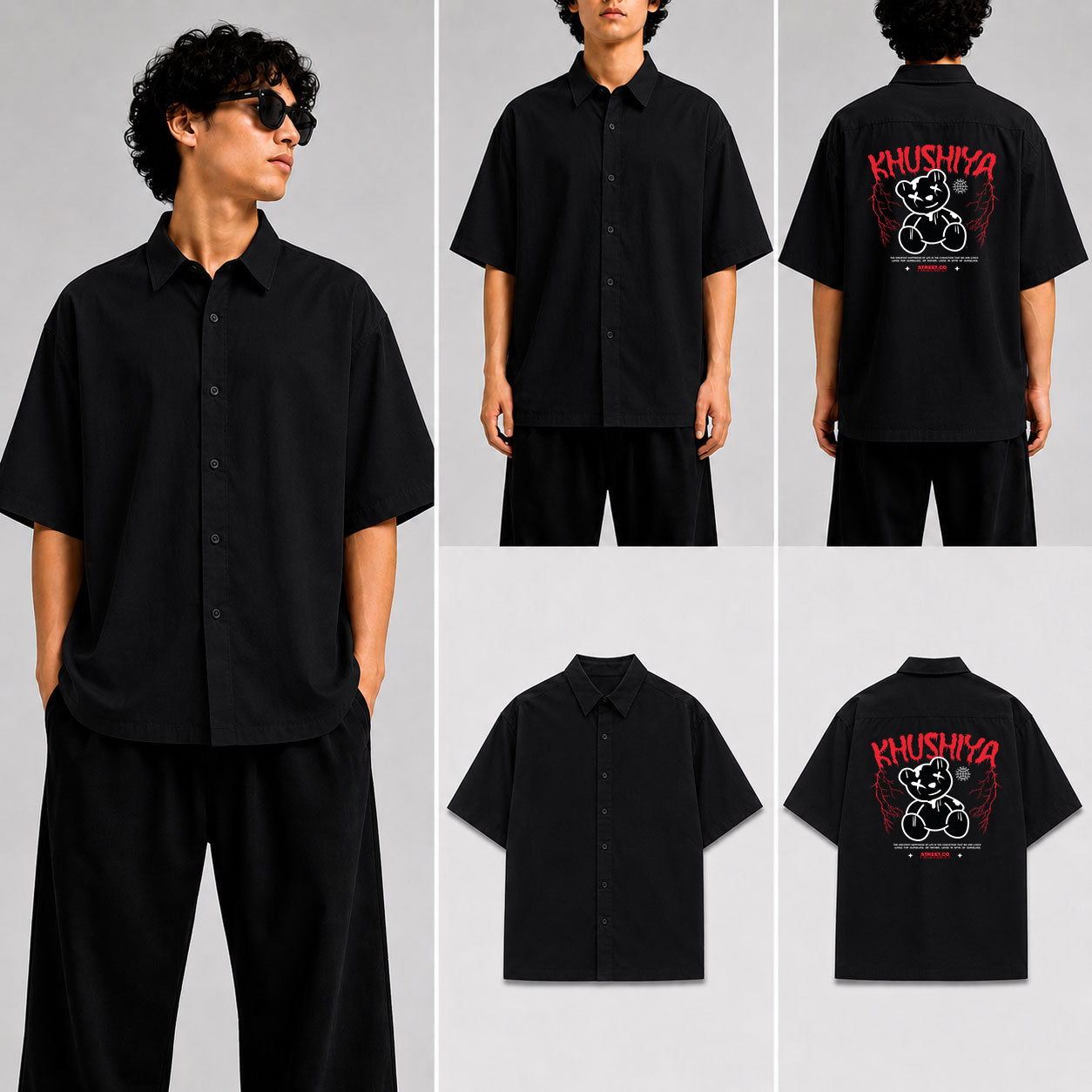 Khushiya Unisex Oversized Shirt for man & women