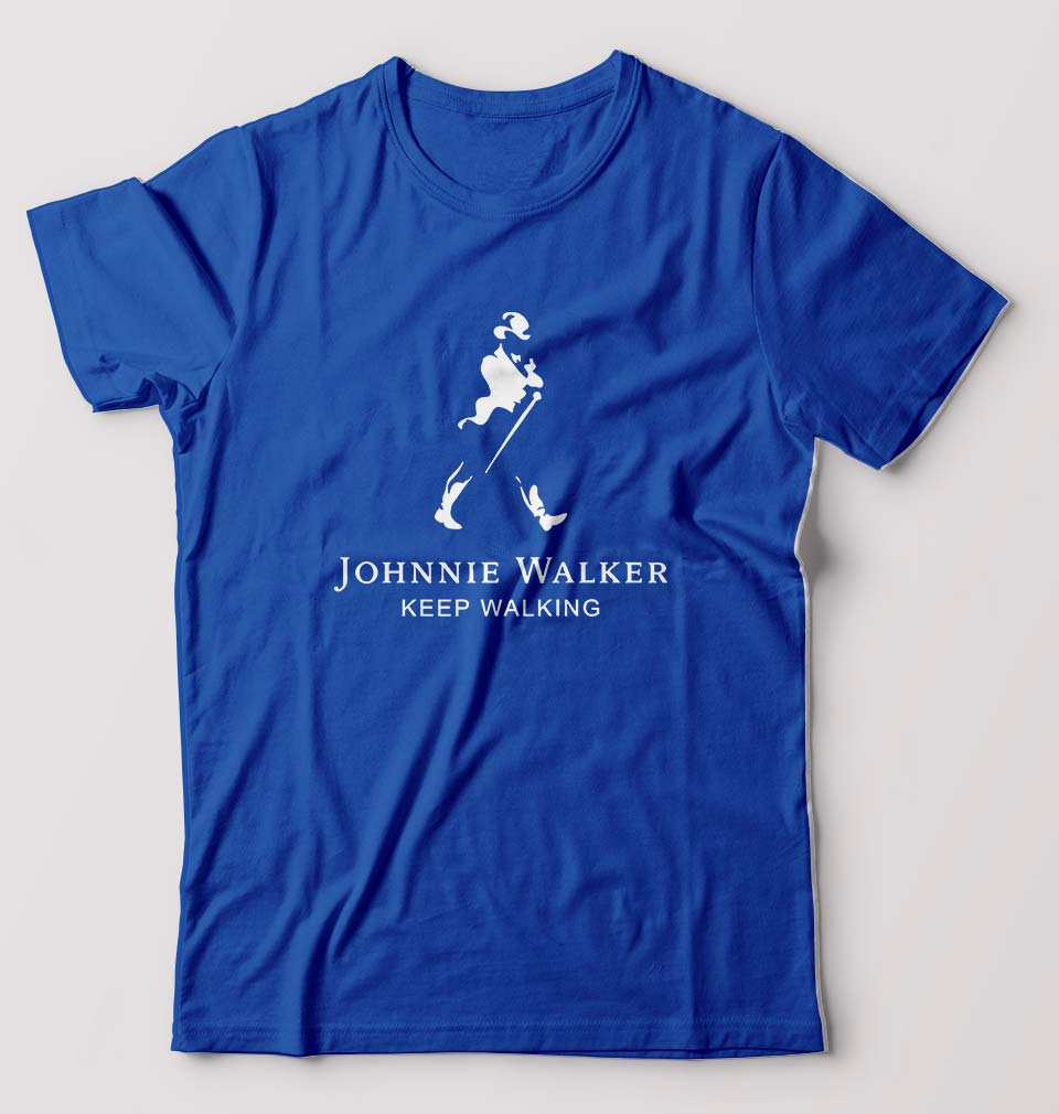 Johnnie Walker Male Round Neck Half Sleeve T-Shirt