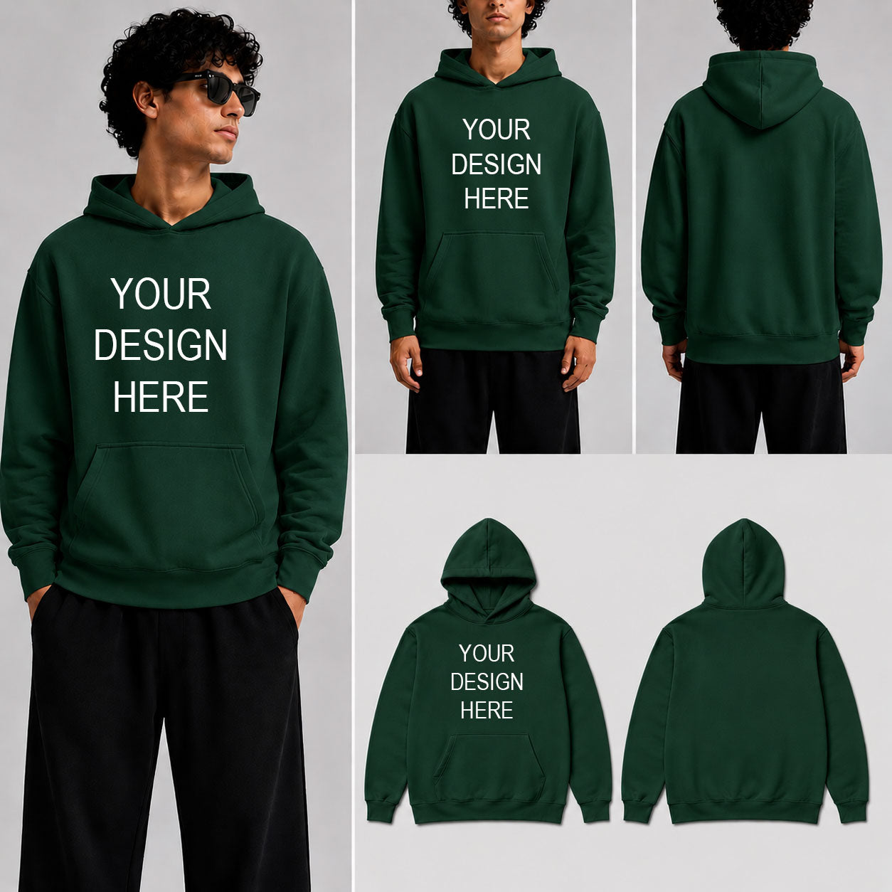 Customized Custom Personalized Unisex Hoodie for man & women