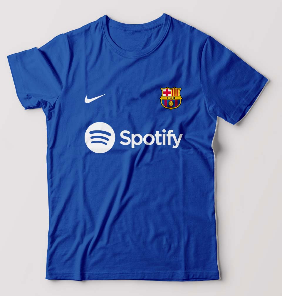 Barcelona 2022-23 Male Round Neck Half Sleeve T-Shirt