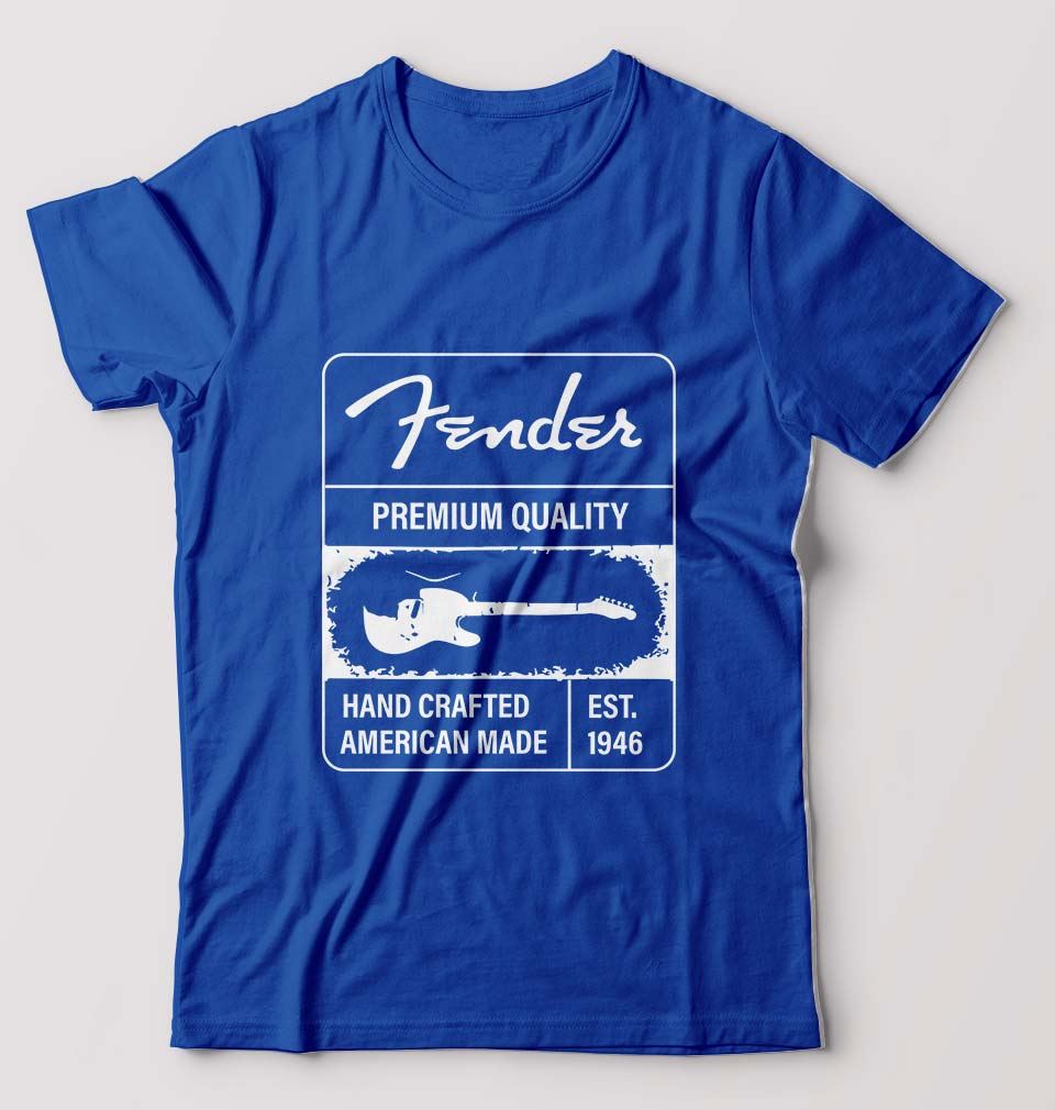Fender Male Round Neck Half Sleeve T-Shirt