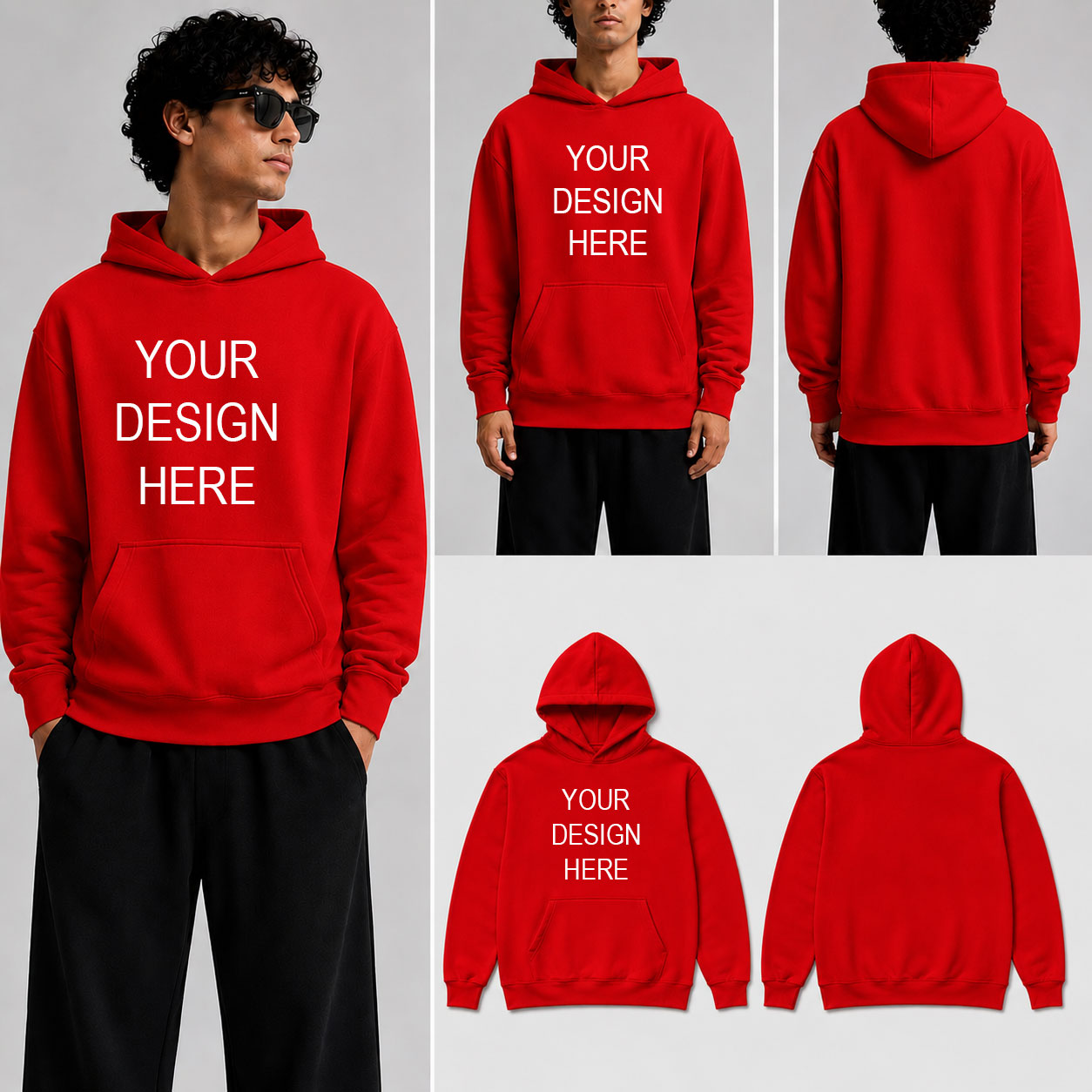 Customized Custom Personalized Unisex Hoodie for man & women