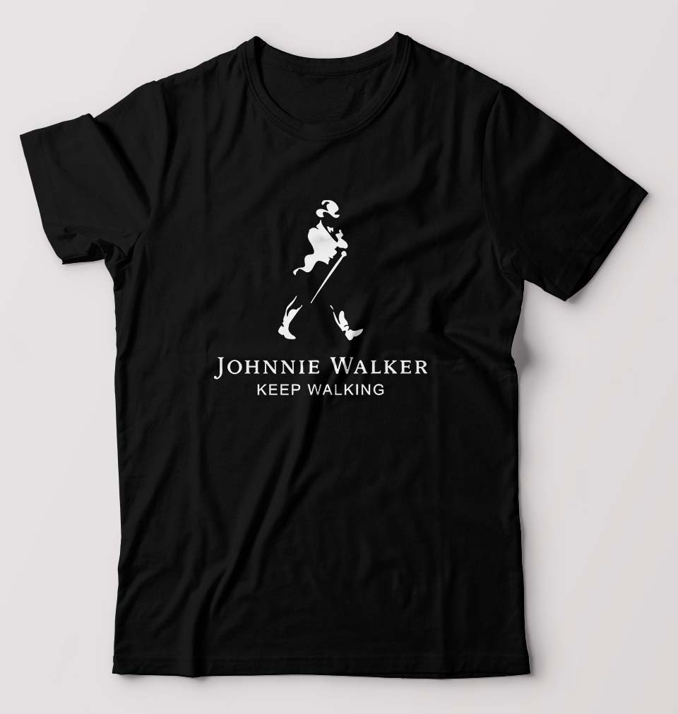 Johnnie Walker Male Round Neck Half Sleeve T-Shirt
