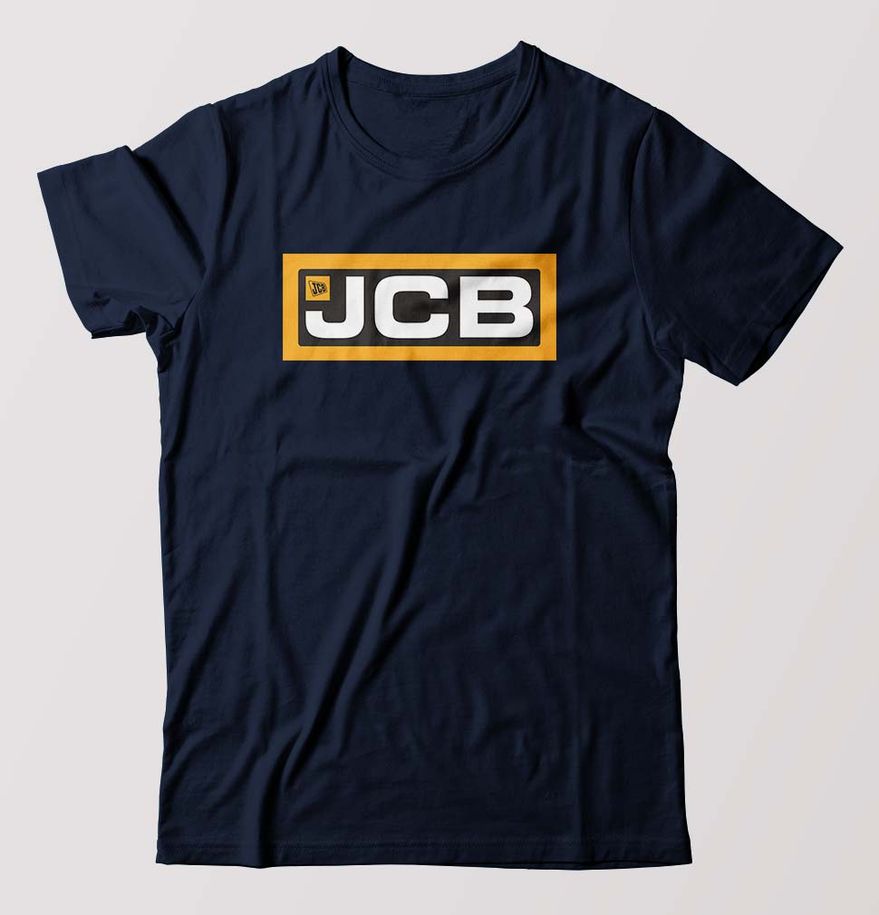JCB Male Round Neck Half Sleeve T-Shirt